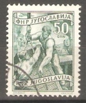 Stamps Yugoslavia -  CARGADORES  DE  MERCANCÌA  PARA   BUQUES.
