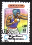 Stamps Madagascar -  Boxeo
