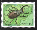 Stamps Laos -  Lacaus cervus