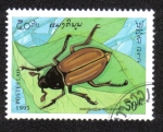 Stamps Laos -  Melolantha Melofontha