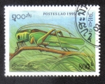 Stamps : Asia : Laos :  Tettigonia viridissima