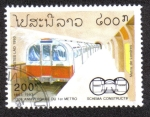 Stamps Laos -  Metro