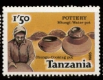 Stamps Tanzania -  alfarero