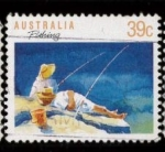 Stamps Australia -  PESCA