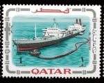 Stamps Asia - Qatar -  BARCO REPOSTANDO