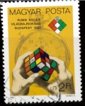 Sellos de Europa - Hungra -  CUBO RUBIK