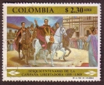 Stamps : America : Colombia :  Sesquicentenario de la Campaña Libertadora