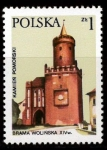 Stamps Poland -  CASTILLO