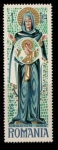 Stamps Romania -  MOSAICO CON VIRGEN CON NIÑO