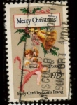 Stamps United States -  ANGELOTE Y CAMPANA NAVIDEÑA