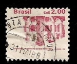 Sellos de America - Brasil -  Claustro convento de S. Francisco. Olinda