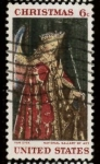 Stamps United States -  NAVIDAD - ANGEL DE VAN DYK