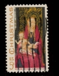 Stamps United States -  NAVIDAD - VIRGEN CON NIÑO