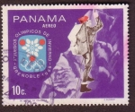 Stamps : America : Panama :  X Juegos Olímpicos de Invierno