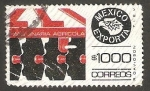 Stamps Mexico -  Exportación de maquinaria agrícola