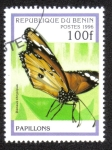 Stamps Benin -  Mariposa