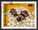 Stamps : Europe : Hungary :  Trichodes Apiarius