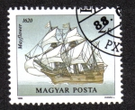 Stamps Hungary -  Mayflawer 1620