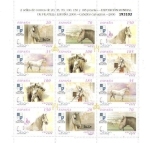Sellos del Mundo : Europa : Espaa : CABALLOS CARTUJANOS 2000 - EXPOSICION MUNDIAL DE FILATELIA