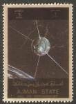 Sellos de Asia - Emiratos �rabes Unidos -  Ajman - Historia del espacio