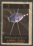 Sellos de Asia - Emiratos �rabes Unidos -  Ajman - Historia del espacio