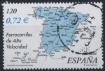 Stamps Spain -  ESPAÑA SH3855C PROGRAMA DE INFRAESTRUCTURAS. FERROCARRILES DE ALTA VELOCIDAD