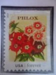 Stamps United States -  FLORES- Phlox.