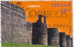 Sellos de Europa - Espa�a -  Muralla de Lugo- Patrimonio Mundial (12)