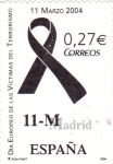 Stamps Spain -  Día Europeo de las Víctimas del terrorismo (12)