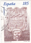 Stamps Spain -  Escudo de Avilés (12)