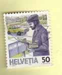 Stamps Switzerland -  Scott 786. Cartero.