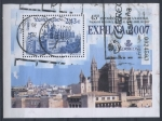 Stamps Spain -  ESPAÑA 4321.01 EXFILNA 2007.CATEDRAL DE PALMA DE MALLORCA