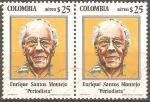 Stamps : America : Colombia :  ENRIQUE  SANTOS  MONTEJO.  PERIODISTA.