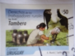 Stamps Uruguay -  Tambera -Uruguay.