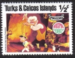 Sellos del Mundo : America : Islas_Turcas_y_Caicos : Pinocho