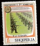 Stamps : Europe : Albania :  SPARTAKIADA