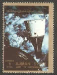 Stamps United Arab Emirates -  Ajman - Conquista del espacio