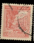 Stamps Chile -  paisaje agrícola