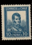 Sellos de America - Chile -  O'HIGGINS