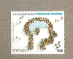 Stamps Portugal -  Personas con deficiencia