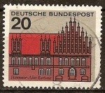Sellos de Europa - Alemania -   Antiguo Ayuntamiento, Hanover.