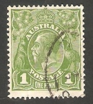 Stamps : Oceania : Australia :  77 A - George V