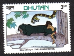 Stamps Bhutan -  The Gungle Book