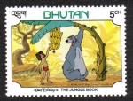 Stamps Bhutan -  The Gungle Book