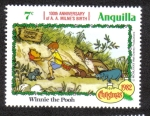 Stamps : America : Anguila :  Winnie the Pooh