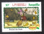 Sellos de America - Anguila -  Winnie the Pooh