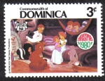 Sellos del Mundo : America : Dominica : Peter Pan