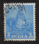 Stamps : Asia : India :  Spinning factory