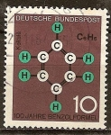 Sellos de Europa - Alemania -  100 años de fórmula benceno.