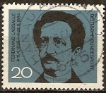 Sellos de Europa - Alemania -   Centenario de la muerte de Ferdinand Lassalle (fundador y líder socialista).